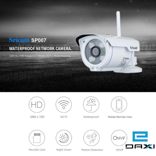 SriCam, IP Camera, SP007