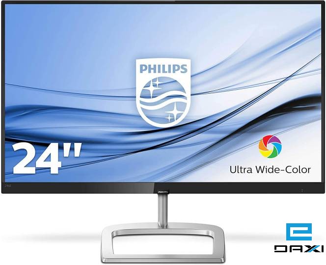 მონიტორი, PHILIPS 23.8“ Full HD, 1920 x 1080, 246E9QDSB/00, 75 Hz , 16:9, 5ms, 20M:1, 250 cd/m², VGA, HDM , DVI-D