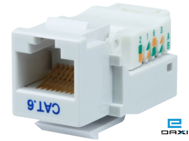 საკონტაქტო ელემენტი, CAT6, RJ45