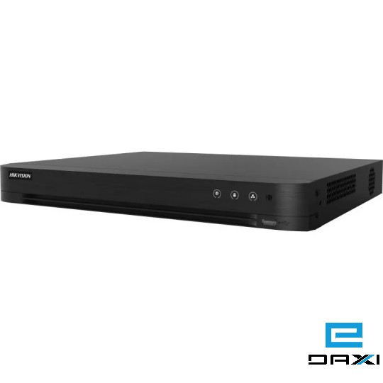 ანალოგური ვიდეო ჩამწერი DVR 32CH, Hikvision iDS-7232HQHI-M2/S(E), 2 SATA, AcuSense, H.265, 1U