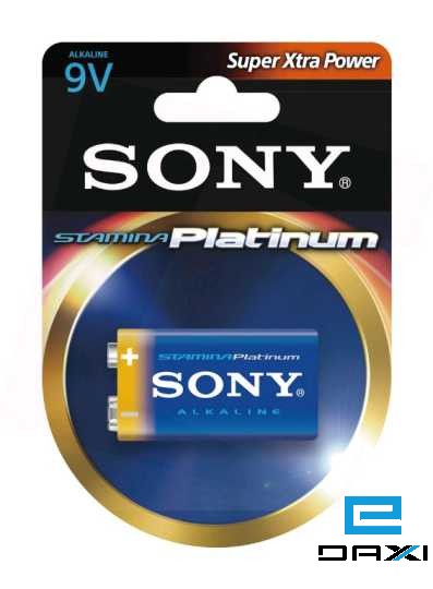 6AM6PT-B1D, Sony Platinum 9v, Alkaline , 143006