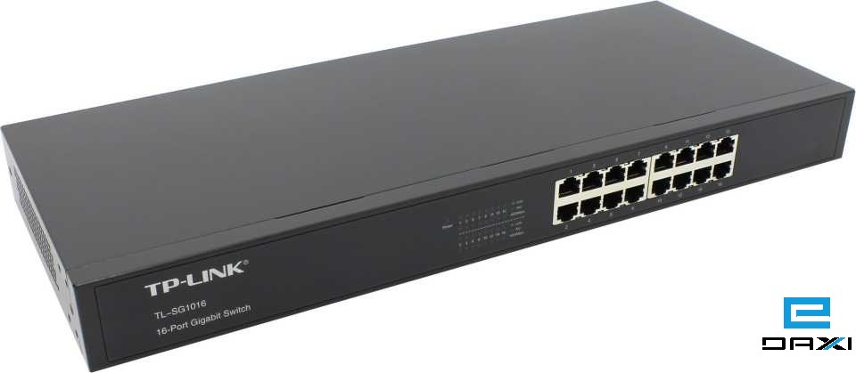 არამართვადი სვიჩი, TP-Link, 16Port, Gigabyte, TL-SG1016