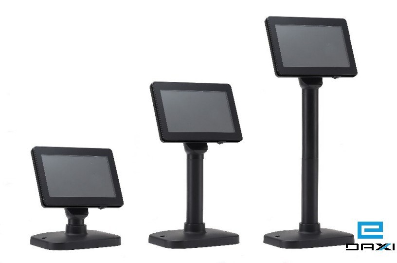 POS Customer Monitor, 7 Inch LED701-U, USB, 16:9 color screen