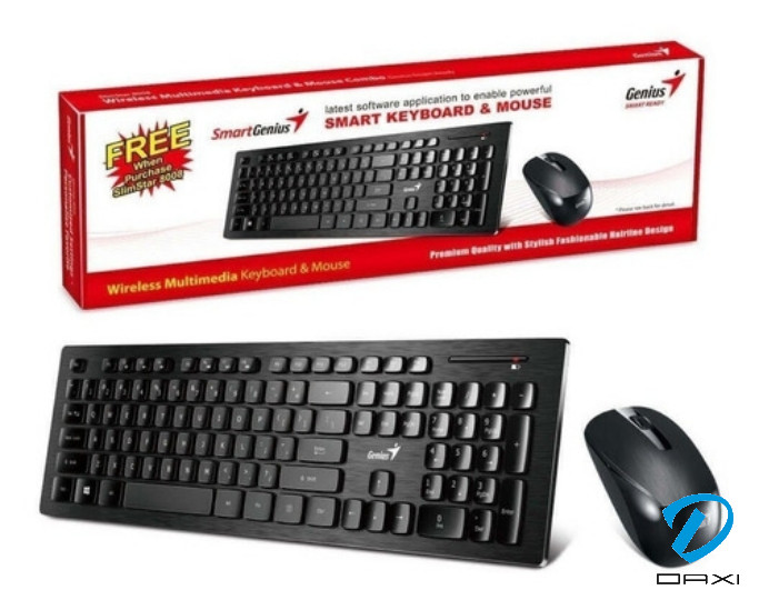 კლავიატურა, KM-8200, Genius Smart Keyboard RU USB Black