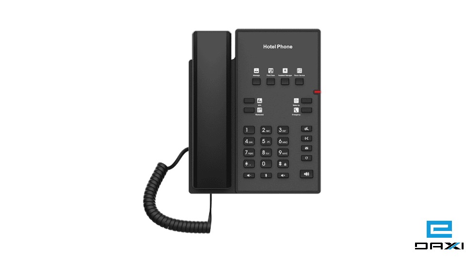 IP Phone ტელეფონი სასტუმროს, FANVIL H1, POE
