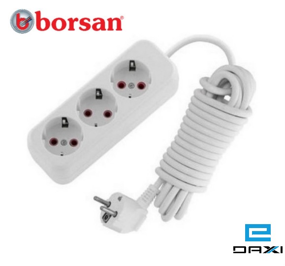 დენის დამაგრძელებელი, Borsan 3CH 5M, RB-1553-5 (დამიწებით)