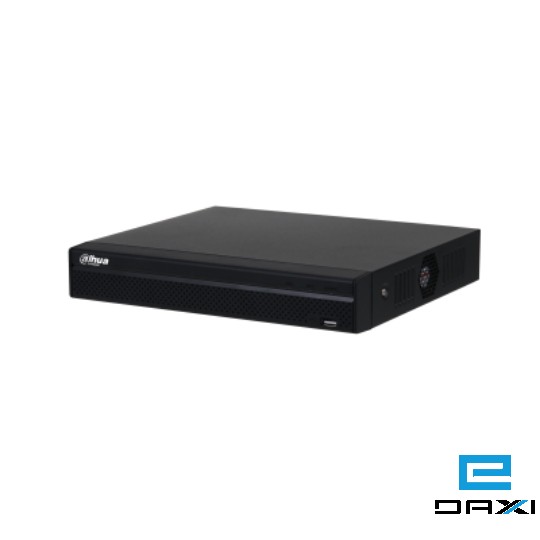 ქსელური ვიდეო ჩამწერი NVR 4CH POE, Dahua NVR4104HS-P-4KS2/L, Lite, 1 SATA, 35W
