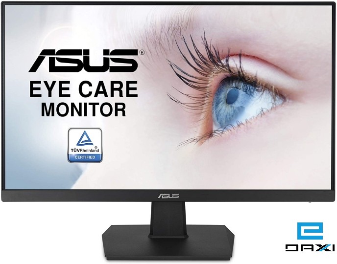 მონიტორი, ASUS 23.8 Full HD IPS, 90LM0560-B01170, VA24EHE 75Hz, 250 cd/㎡, VESA , HDMI, D-Sub, DVI-D