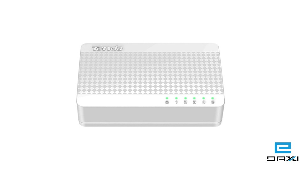 არამართვადი სვიჩი 5 Port, Tenda S105 (5-Port 10/100Mbps Fast Ethernet Switch)