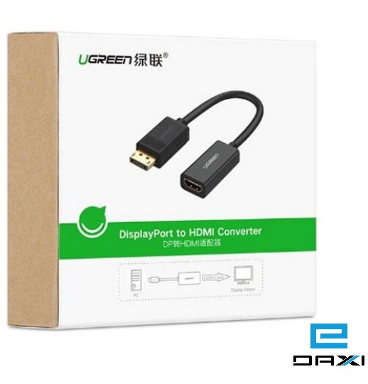 გადამყვანი, DisplayPort to HDMI Female Converter 4K*2K 40363 UGREEN