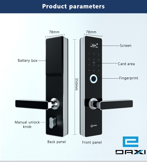Fingerprint Smart Door lock Orbita P8210T