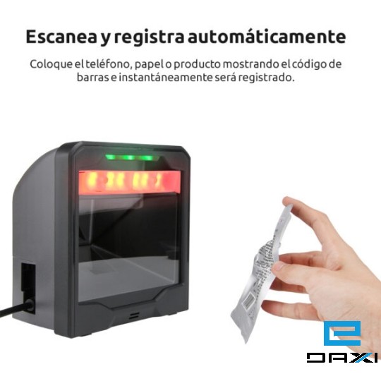 შტრიხკოდის წამკითხველი, H733N+, 2D, USB, Factory Standard