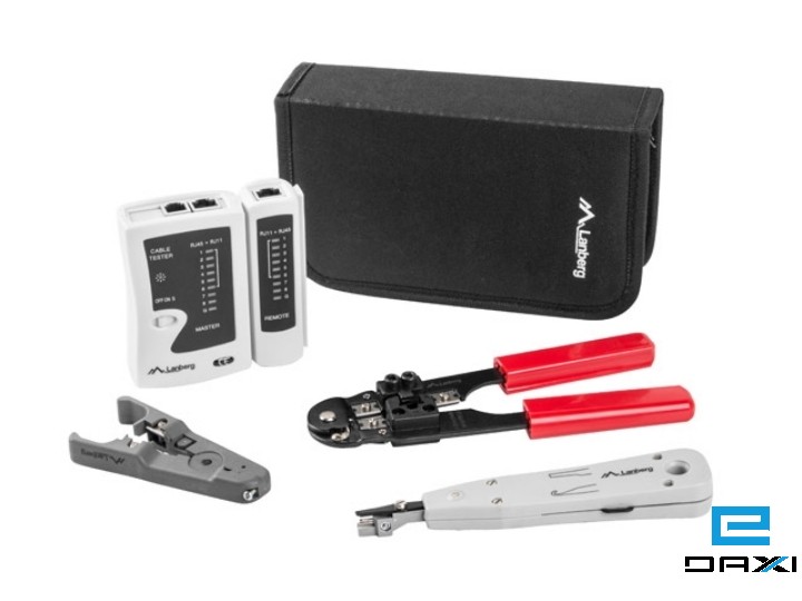ქსელის ხელსაწყოების კომპლექტი, KD-TK30, Network tool kits,including: RJ45 crimping tool Tester