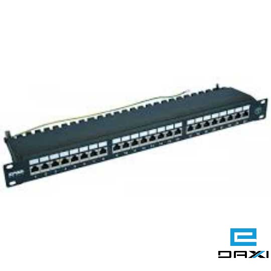 Patch Panel, KD-PP30-STP-C6-24P, 19"" STP Cat6, 24Ports, 1U