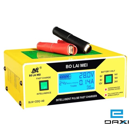 Battery Charger, BOLAIMEI BLM-A8 CDQ-A8 6v 8v 14v 16v 24v Lead acid battery charger 10a smart car battery charger