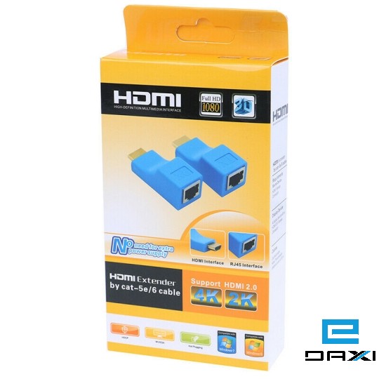 HDMI Extender, 1030HD, 30M Full HD 1080P, (Tx + Rx) Supported 4K 2K
