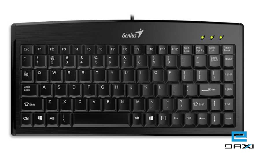 კლავიატურა, LuxeMate 100, Genius  Keyboard, USB, Black