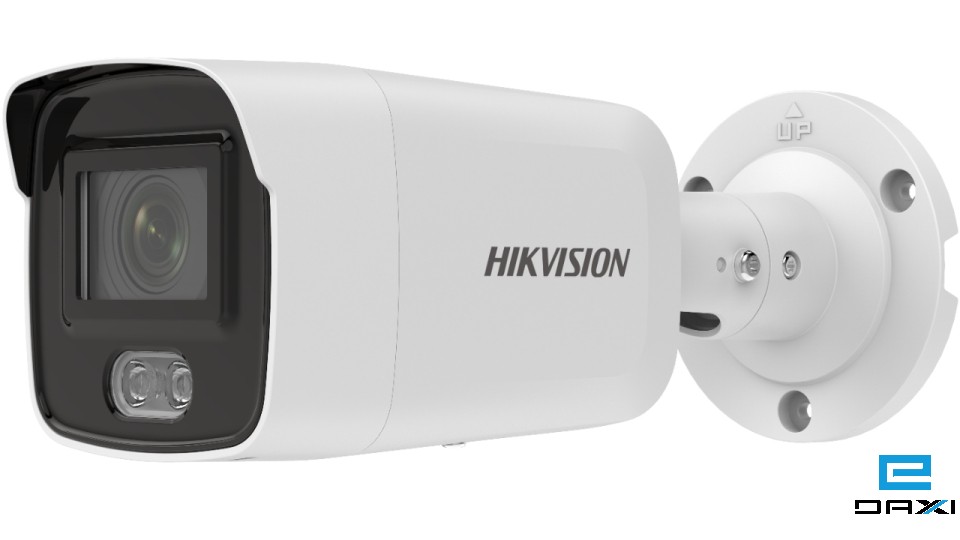ქსელური სამეთვალყურეო კამერა, 4MP 2.8mm, Hikvision DS-2CD2047G2-LU(C) IP, IP67 Bullet, Fix, WL40m, ColorVu
