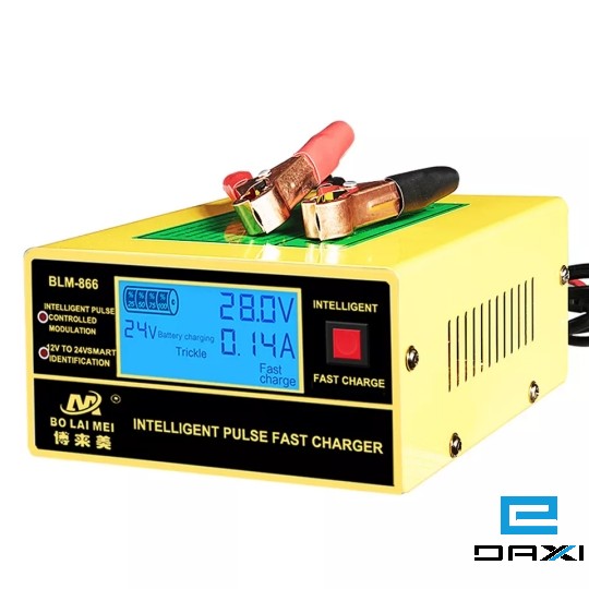 Battery Charger, BOLAIMEI BLM-866C, 6V 12V, 0-15A, 6AH-150AH AutomaticLead Acid Battery Charger High Quality Universal