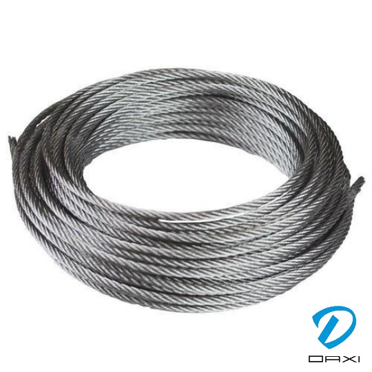 ლითონის ტროსი (სილიკონიანი) 200m/4mm