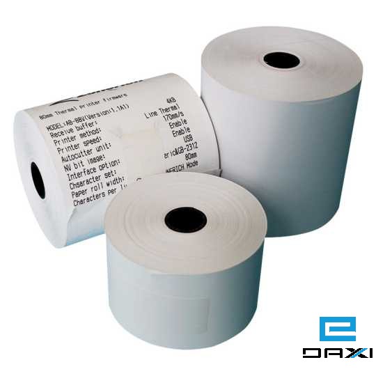 თერმო ქაღალდი, თერმული პრინტერისთვის, 55T80*65