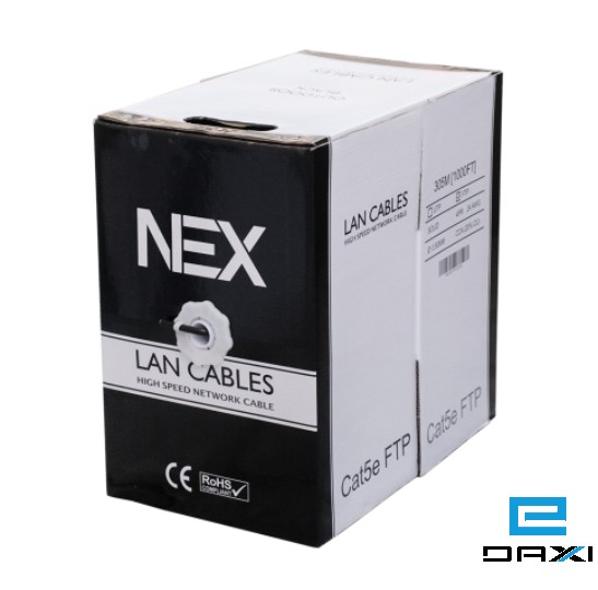 ქსელის კაბელი, Cat5e UTP 20% სპილენძით Nex, (შიდა გამოყენების)