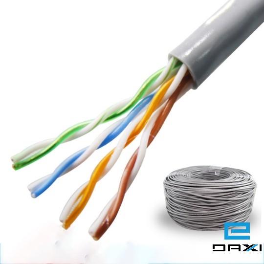 ქსელის კაბელი, CAT6E, 2X4X25, AWG, CU U,UTP-PE KILI