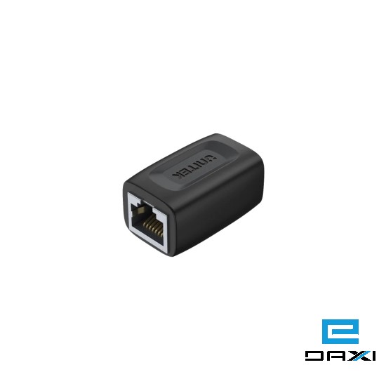 ქსელის აქსესუარი (დამაგრძელებელი) UNITEK A1026BK, RJ45 Coupler Ethernet Connector 1 In 1 Out