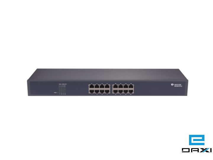არამართვადი სვიჩი, Switch 16 GB Port, BDCOM, S1516D, ლითონის კორპუსით