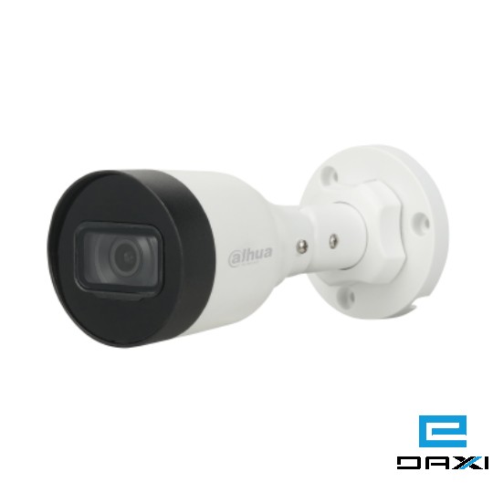სამეთვალყურეო კამერა, 4MP 2.8mm, Dahua IPC-HFW1431S1P-S4 Bullet IP67, IR 30M პლასტმასის კორპუსით Outdoor