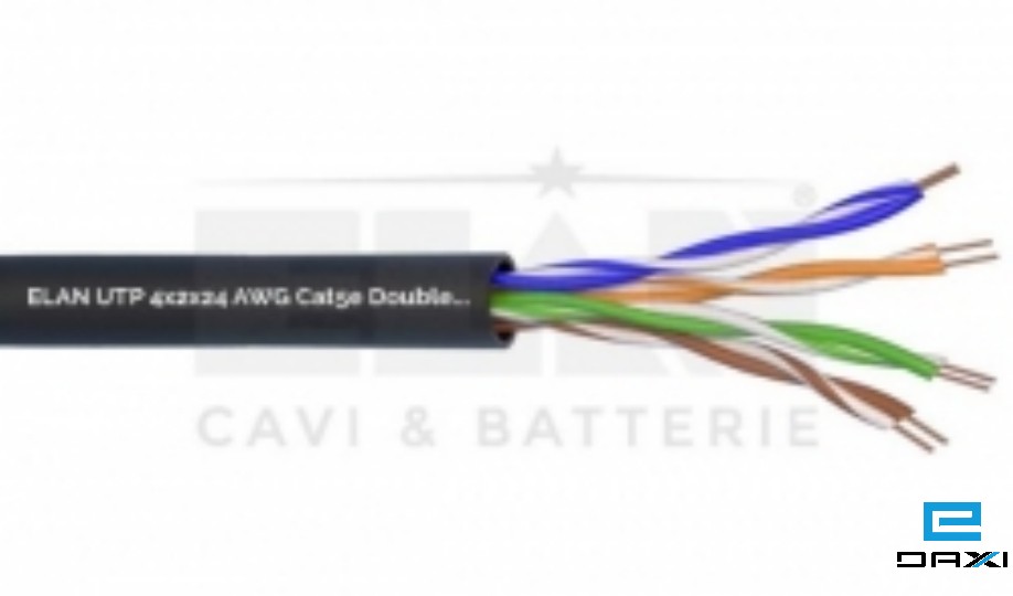 ქსელის კაბელი UTP Hikvision CAT 5e, outdoor, DS-1LN5EO-UU/E