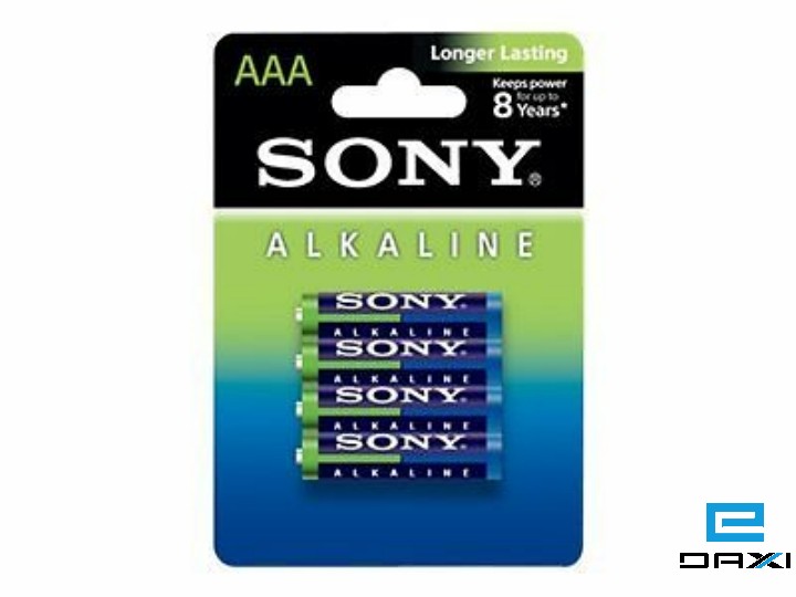 ელემენტი SONY, 4XAAA, შეკვრა 4-ცალიანი, AM4LB4D, Alkaline battery