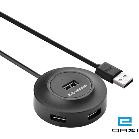 USB ჰაბი, USB To 4 USB Port HUB, CR106 UGREEN USB 2.0 20277