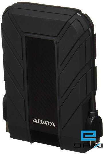 მყარი დისკი USB HDD 2TB, A-DATA, AHD710P-2TU31-CBK, Portable HDD, HD710P-2TB USB 3.1-COLOR BOXBLACK