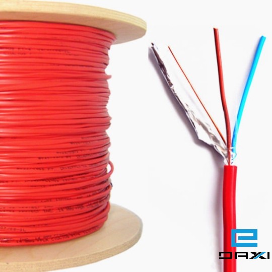 სახანძრო სიგნალიზაციის კაბელი J-Y(St)Y 1 x 2 x 0,8 mm + 0,4 mm - PVC - FIRE ALARM CABLE (200 m) (30621)