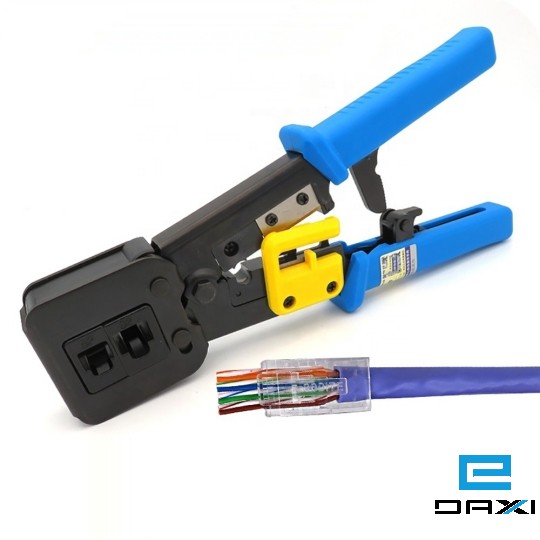 ხელსაწყო, Pass Through Crimping Tool RJ45
