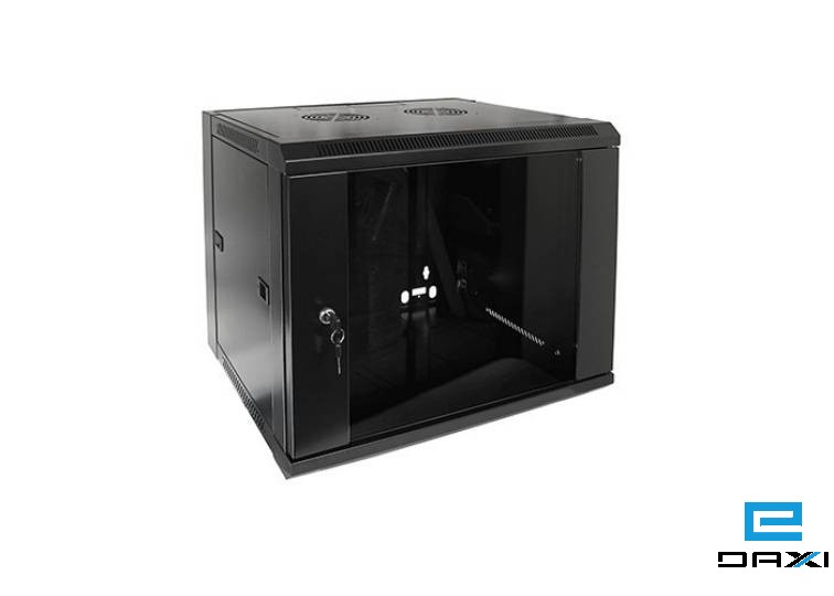 საკომუნიკაციო კარადა, Wall Mounted Network Cabinets, KD-007-6606, 6U 600X600X368MM