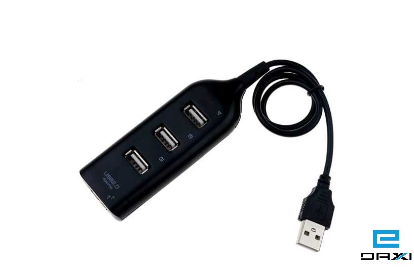 USB ჰაბი, 4 ports usb 2.0, 1m