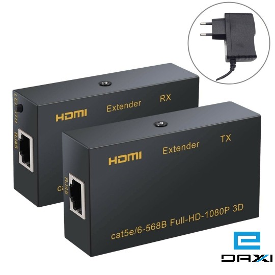 HDMI Extender, 1060HD, 60M Full HD 1080P (Tx + Rx)