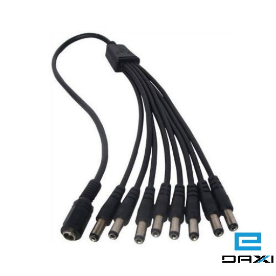 გამანაწილებელი, DC 1 Female to 8 Male