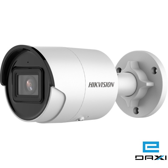 ქსელური ვიდეო სამეთვალყურეო კამერა მიკროფონით, 8MP 4K, Hikvision DS-2CD2086G2-IU_4 (C), Built-in mic, AcuSense, Fixed Mini Bullet