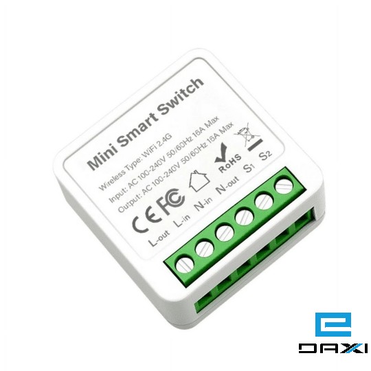 WiFi Mini Smart Switch 1CH, 4518 WHD01