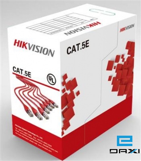 ქსელის კაბელი UTP Hikvision CAT 5e DS-1LN5E-E/E