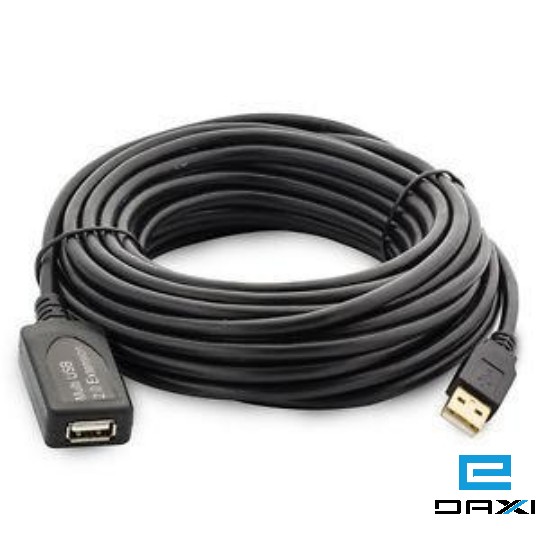 USB დამაგრძელებელი, 10M KDUSB3008-10M, Active USB Cable A Male to A Female
